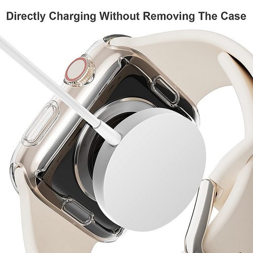 1 Pair L8 Watch Case Wear-resistant Easy Installation Clear All Round Protective - Zdjęcie 2 z 8