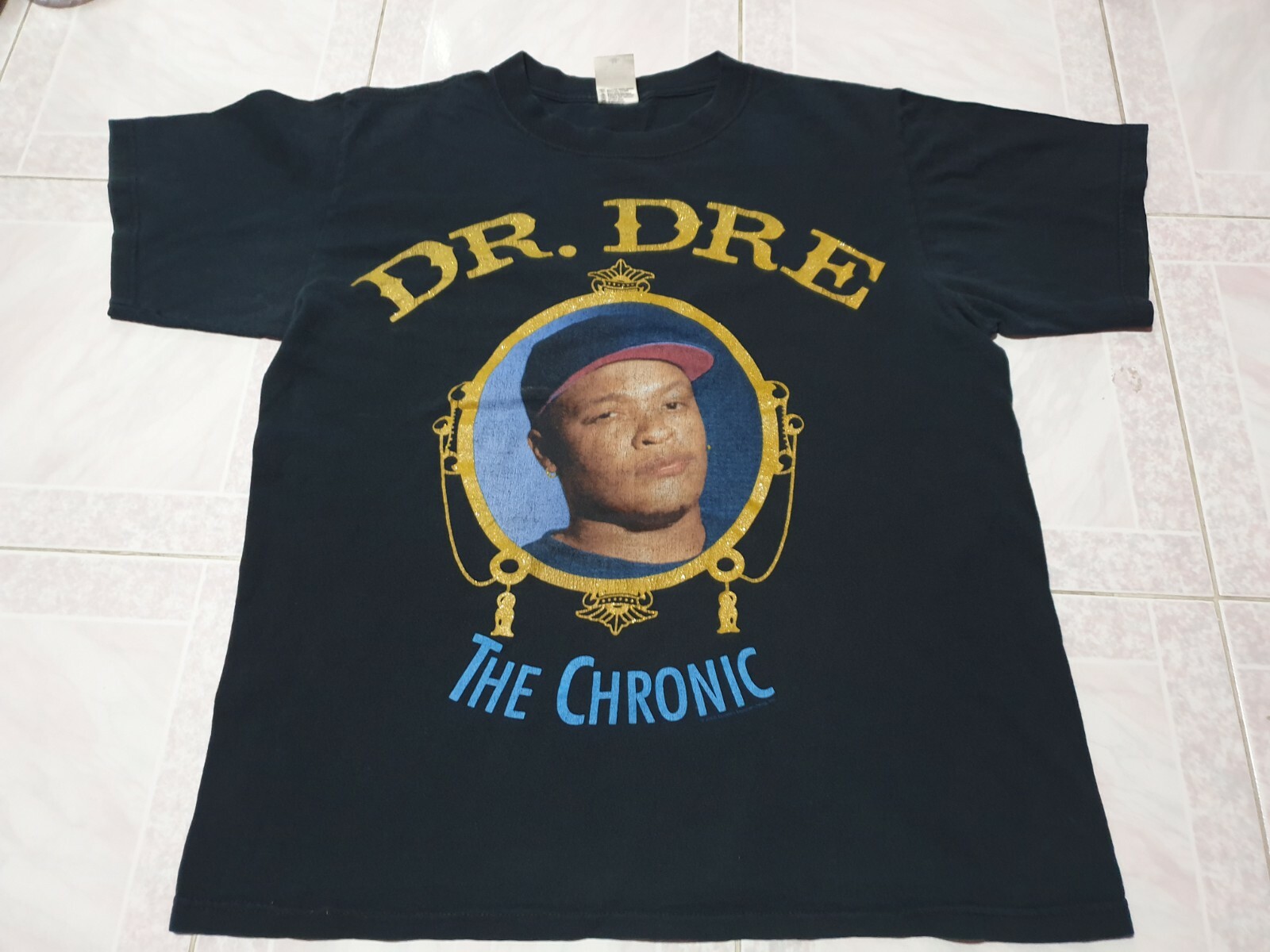 FILA T shirt Dr. Dre The Chronic Death Row Records 2005 taglia M maglietta rap hip hop M