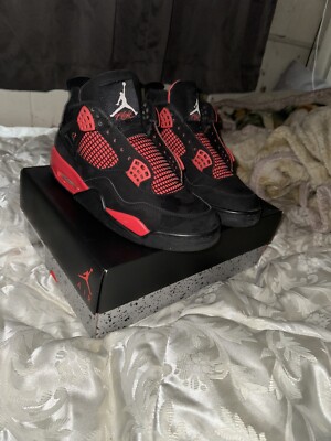 Size 9 - Jordan 4 Retro Mid Red Thunder
