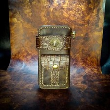 Trucker long wallet, Emboss croco wallet, Motor wallet, Indian card mens wallet