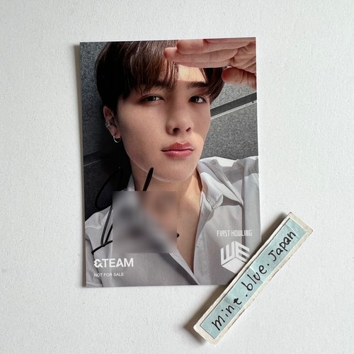 &TEAM First Howling : WE Universal music Limited to 100 hand-signed photo card - Picture 18 of 19