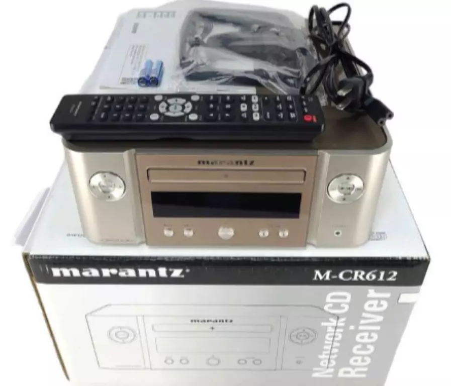 Marantz M-CR612 Network CD Receiver Silver Gold Bluetooth Airplay2