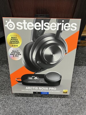 Steelseries Arctis Nova pro 有線 DAC付き SteelSeries Arctis Nova Pro Wired Over-Ear Gaming Headset