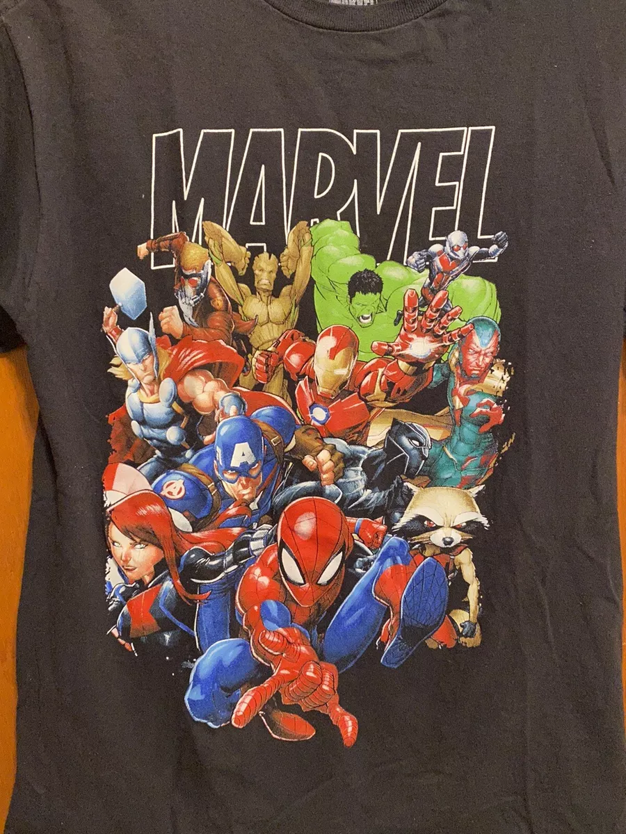Mens hotsell avengers shirt
