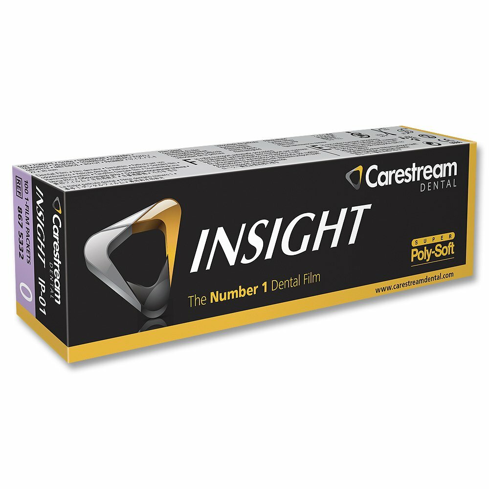 Ip 01 Insight Super Poly Soft Xray Film 0 100 Bx By Carestream Sale Ebay