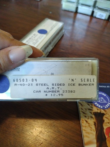 Búnker de hielo lateral de acero InterMountain 60503-04 R-40-23 escala N A.R.T. #23382 | Zustand: Used