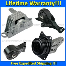 K2900 Motor & Transmission Mount Set 4pc For 2014-2017 Buick Regal 2.0L FWD AUTO
