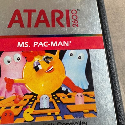 Ms Pacman Atari 2600 Works 1982 Video Game | eBay