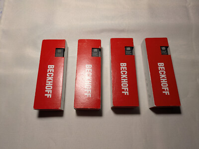 4 Stück EtherCAT Box, 8-Kanal-Digital-Eingang EP1008-0001 BECKHOFF