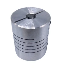 US Stock 6.35 x 9.5mm 1/4" x 3/8" Flexible Shaft Coupling Rigid Coupler D25 L30