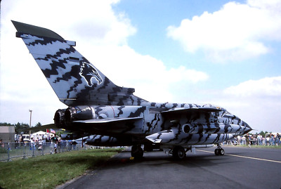 Original Farbdia Tornado ECR 46+45 spcl. of JbG-32 German AF