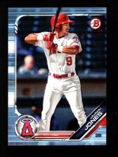 2019 BOWMAN DRAFT SKY BLUE BD163 JAHMAI JONES RC ROOKIE 257/499 ANAHEIM ANGELS