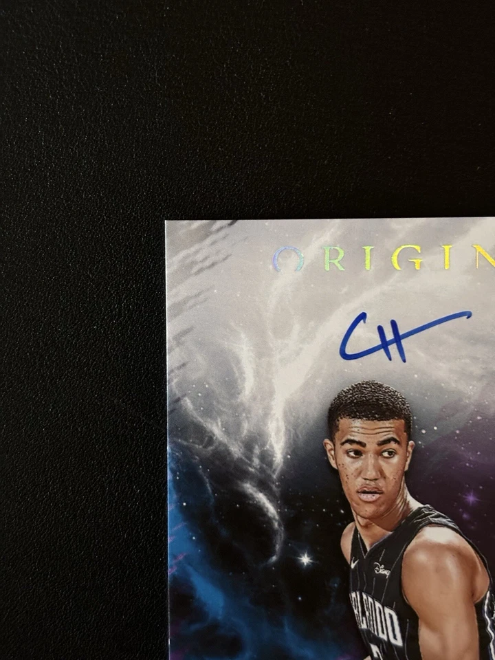 2022-23 Panini Origins Caleb Houstan Rookie Autograph Purple FOTL RC #/40 🔥🔥🔥 - Image 4 of 4