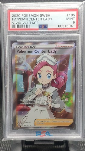Pokémon Center Lady graded PSA 9 for sale on eBay