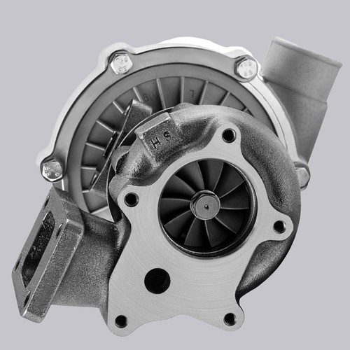 Uni. billet T3 T4 T04E Turbo .57 AR for 1.5 to 2.5 L 4/6 cyl Oil Cooled - Picture 8 of 12