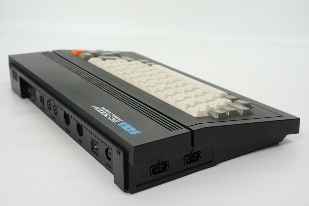SEGA SC-3000H Personal Computer Console Black Tested System SEGA SC-3000H Personal Computer Console Black Tested System