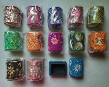 Handcrafted One-of-a-Kind Multi Color Beaded Mini Chest Trinket Gift Box