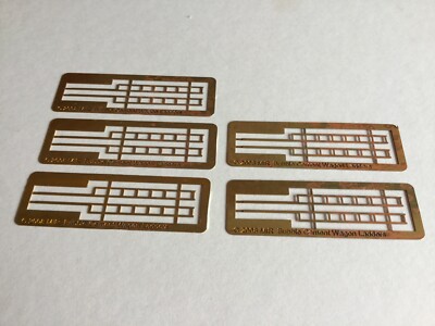 OO Scale Seifenblasen-Zementwagenleitern (Pack/5)