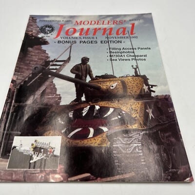 International Plastic Modelers Society Journal November 1992