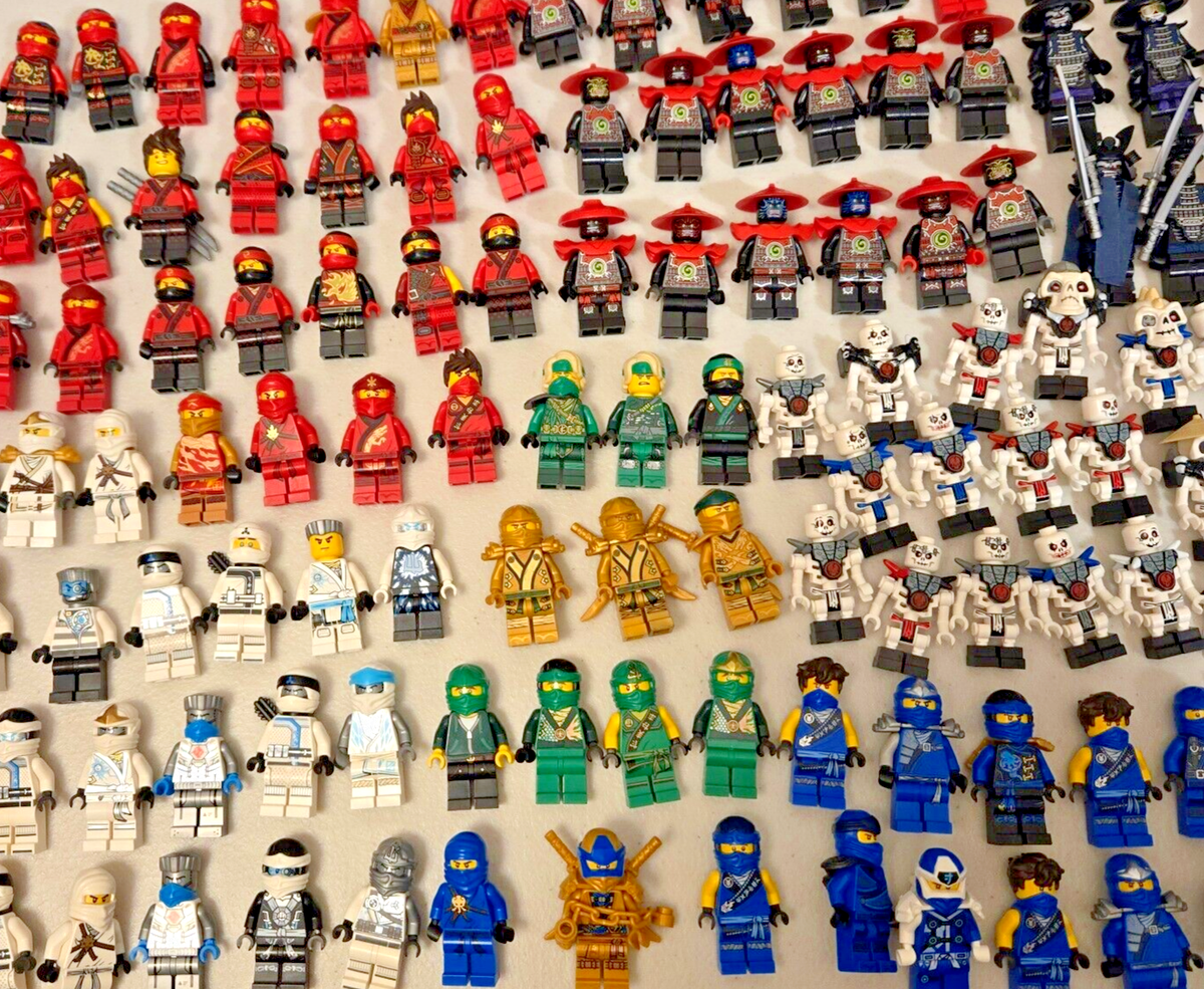 LEGO Ninjago Minifigures Lot of Blind Bag Random Mystery Grab Bag Ninja