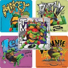 25 Teenage Mutant Ninja Turtles Mutant Mayhem Stickers Party Favors Teacher TMNT