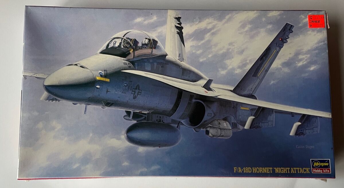 Hasegawa (02902) F/A-18D Hornet 'Night Attack' 1:72 Factory Hasegawa (02902) F/A-18D Hornet 'Night Attack' 1:72 Factory