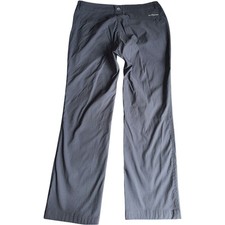 Craghoppers Kiwi Pro II Stretch Pants Hiking Travel Zip Pockets Gray Short US 8