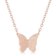 Breanne Rose Gold Stainless Steel Rose Gold B...