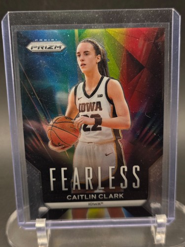 Caitlin Clark #F1 2024 Panini Caitlin Clark Collection Fearless card