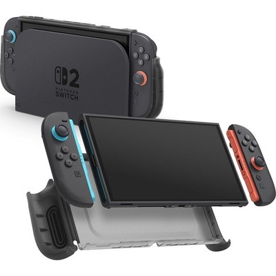 Hülle für Nintendo Switch 2 Spigen Case Cover Schutzhülle Etui Schwarz