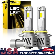 9005 HB3 LED Headlight Super Bright Bulbs Kit White 6500K High/Low Beam 30000LM