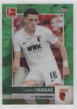Ruben Vargas Chrome Bundesliga 2020/21 Green Refractor /99 #3