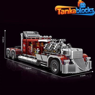 MOC THOR 24 HEAVY TRUCKS Building Blocks Bricks Toy Birthday gift Set 3485pcs