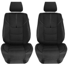 Fh Group Front Set Oxford Car Seat Covers For Low Back Car Seats With Removable