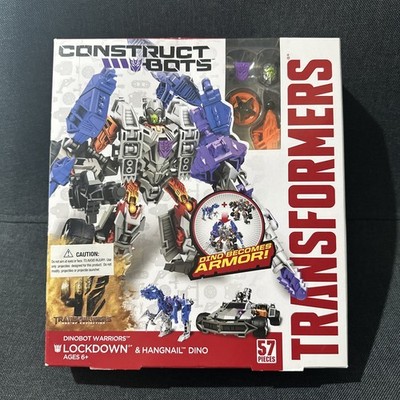 Construct Bots LOCKDOWN + HANGNAIL Dinobot Warriors set Transformers New