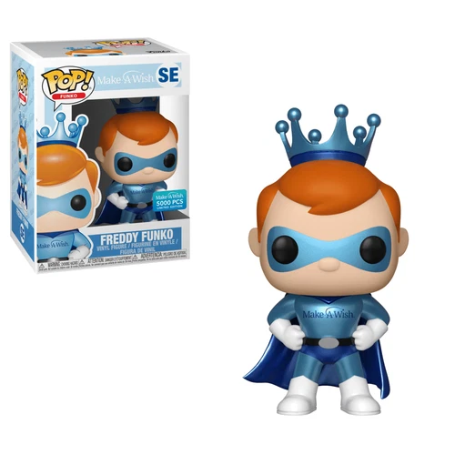 Funko POP! Freddy Funko Superhero Metallic Funko Exclusive Vinyl Figure