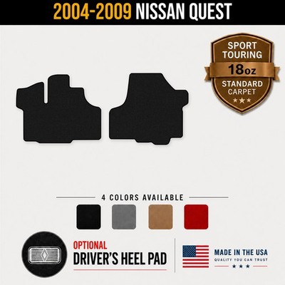 Avery Sport Touring Front Floor Mats for 2004-2009 Nissan Quest #2TJ