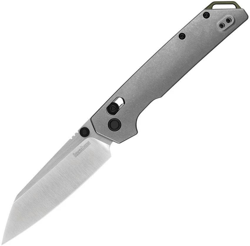 Kershaw Iridium Folding Knife 3.5" Satin Bohler M390 Steel Blade Titanium Handle - Image 3 of 4