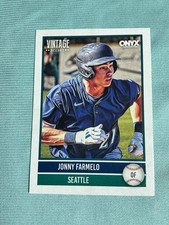 2026 Onyx Baseball Jonny Farmelo Base Card Seattle Mariners