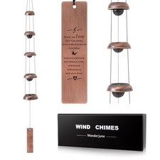 36'' Memorial Sympathy Wind Chimes for Loss of Loved One Dog Beloved