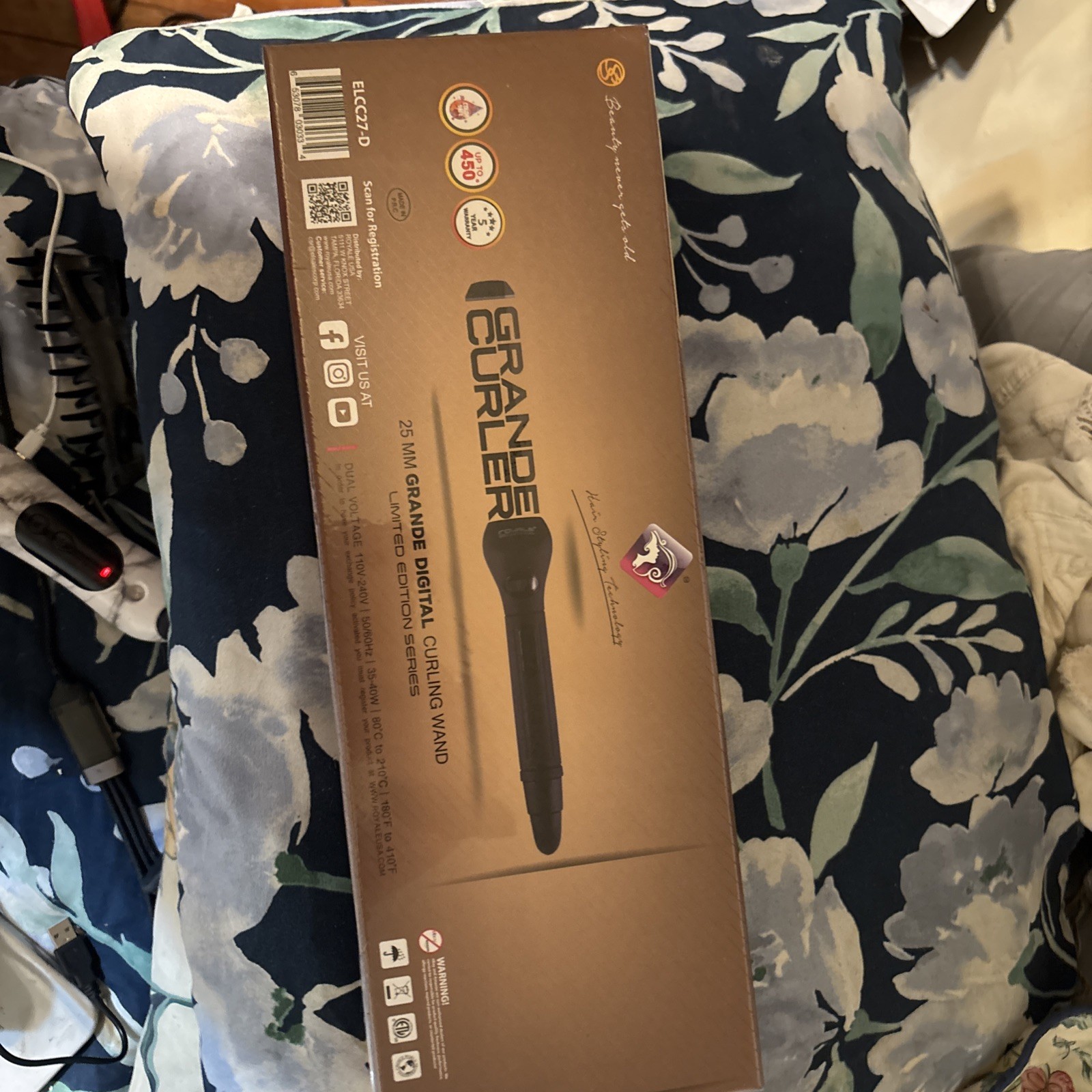 Royal USA Grand Curler Professional Styling Wand