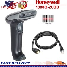 Honeywell 1300G-2USB 1300G 1D Wired Handheld USB Barcode Scanner Reader w/ Cable