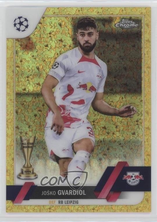 2022-23 Topps Chrome UEFA Club Competitions 45/50 Josko Gvardiol Joško #110 16sb