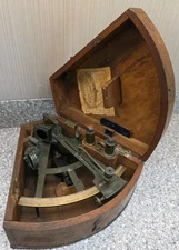 Antique Spancer Barrett & Co. London Sextant 19th Century Maritime Navigation 