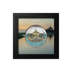 2023 Cook Islands Mont Saint Michel 5 Oz Silver Proof Coin with Box & COA-30297