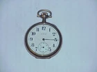 Vintage Elgin 17 Jewels Wind Up Men Presentation Pocket Watch That Needs Work