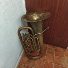 Antique Brass Tuba By J.R Lafleur 