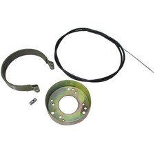 4 1/2" Brake Band Drum and Cable Kit for Go Kart ATV Mini Bike Go-Cart