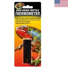 High Accuracy Digital Strip Thermometer for Reptiles and Amphibians - 10 Inches