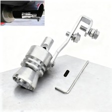 Universal Turbo Sound Exhaust Muffler Pipe Whistle Car Oversized Roar Maker M-xl Universal Turbo Sound Exhaust Muffler Pipe Whistle Car Oversized Roar Maker M-xl